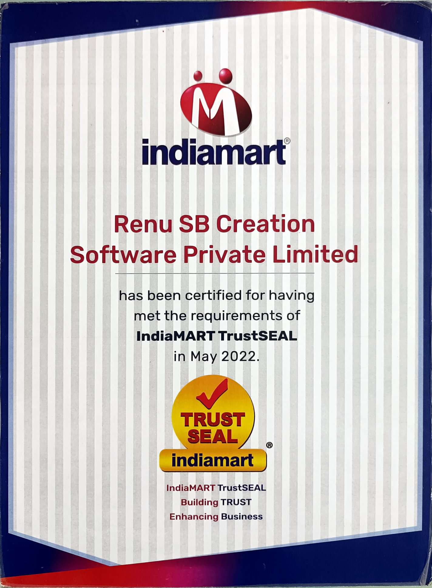 India Mart RENU SB CREATION SOFTWARE PVT LTD